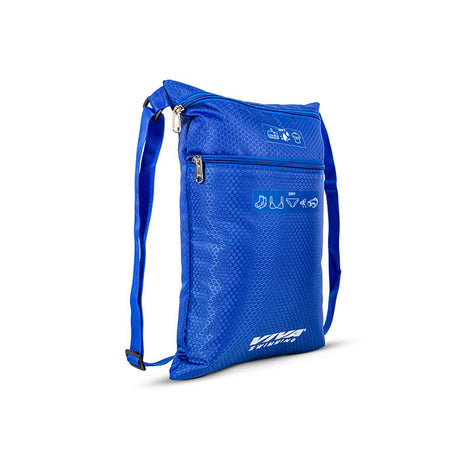 Viva AQUA PRO Drawstring Backpack+ Wet and Dry Pocket for Gym, Beach, Travel, Hiking, Camping Workout Gear Quick Dry Ventilator Mesh Swimming Equipment Small Kit Bag Men Adults Unisex, Kids (Black)