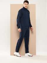 NAVY STRIKE STRIPES TRACKSUIT