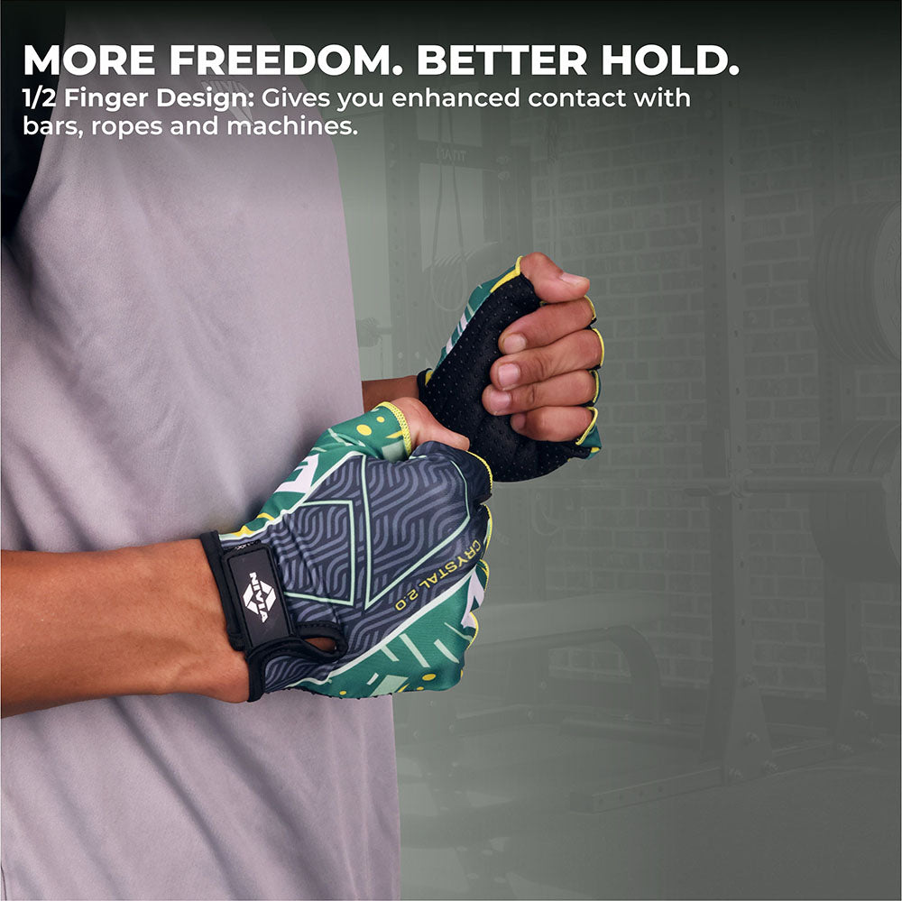 Nivia Crystal 2.0 Gym Gloves