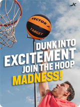 Vector X Target 8 Panel Rubberized Moulded Basketball, Indoor & Outdoor, Training, Soft Practice Basket Ball|Ideal for Kids & Adults |Suitable for All Surfaces