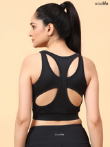 Active Wings Bra (Black)