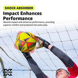 Vector X THRILL 16 Panel EMBOSSED TPU + SR Bladder Machine Stitched Ball|Ideal For Ground, Grass, & Artificial Turf Surface|Match|Training|Practice Soccer Football For Men, Adult, Boys above 15+ Age Size 5 