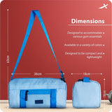 Vector X Tone UP Workout Bag for Sports, Unisex Sports Carry Bag, Adjustable Shoulder Gym Bag and Weekend Travel Bag