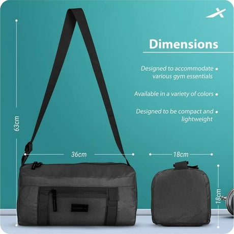 Vector X Tone UP Workout Bag for Sports, Unisex Sports Carry Bag, Adjustable Shoulder Gym Bag and Weekend Travel Bag