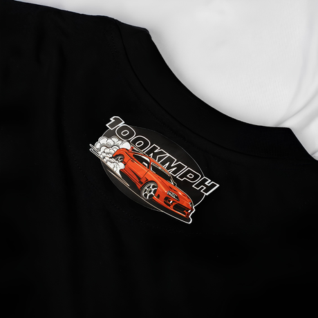 Supraholic - T-Shirt  - Black | 100kmph