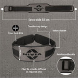 Nivia 5" Quick-Lock Gym Belt Weightlifting Gym Belt