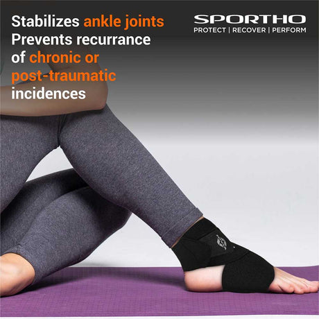 Nivia Ankle Support Wrap With Velcro