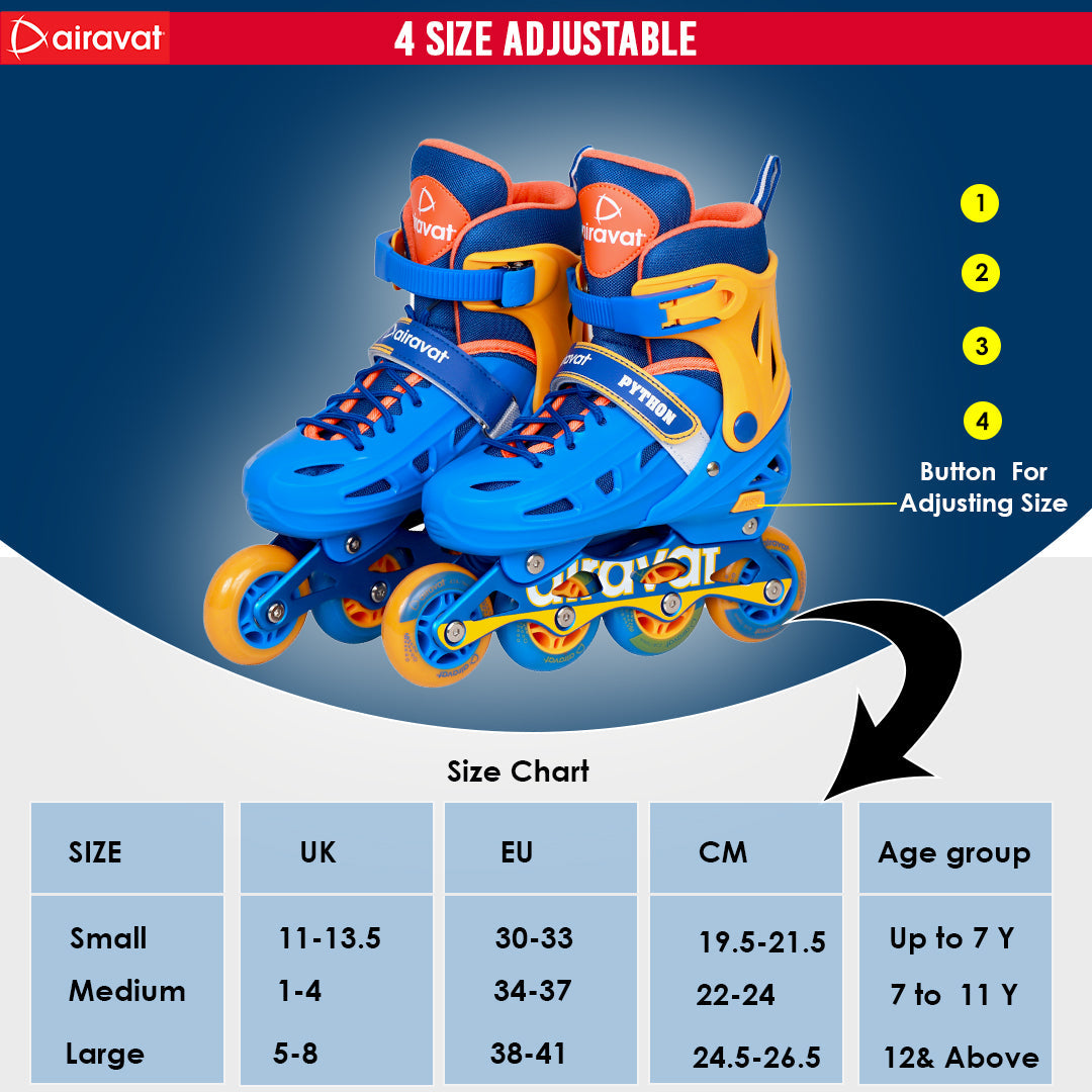 PYTHON INLINE SKATES 7706