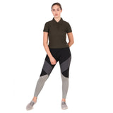 Nylon Compression Legging/Tights For Women (BK/DGRY/LGRY)
