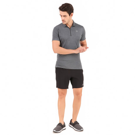 Performance Polo Collar Tshirt For Men (Anchor Grey)