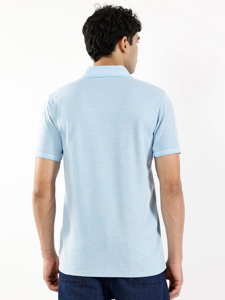 Flex Polo T-shirts SkyBlue | Omtex