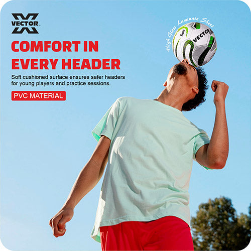 VECTOR X VENOMOUS Machine Stitched With Pump Football