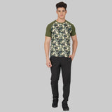 Vector X Mens Wear Polyester Cool, Dry and Ventilated Round Neck Half Sleeves Sublimated T-shirt For Badminton, Lawn Tennis, Athleisure, Table Tennis, Training, and all Other Sports