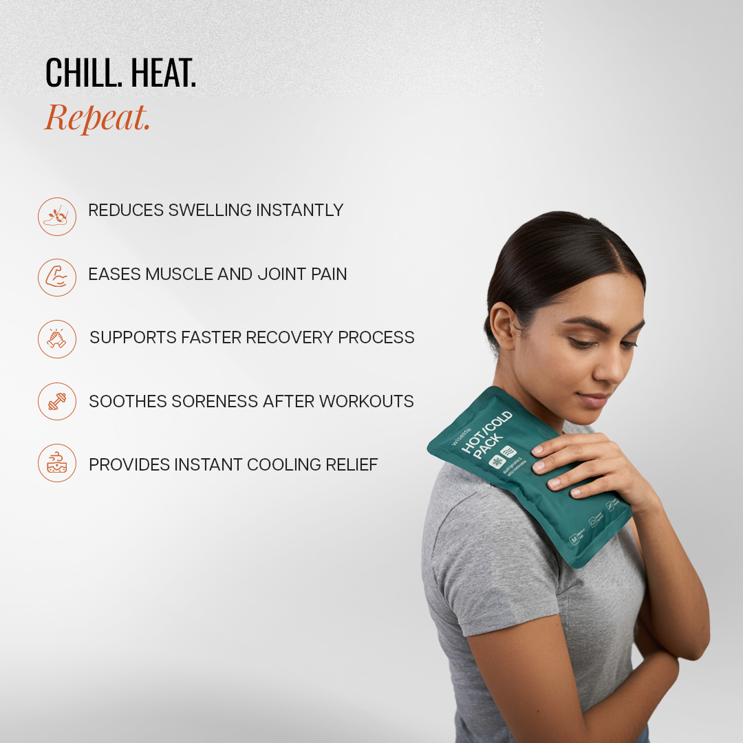 Reusable Hot & Cold Ice Pack Green