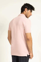 Pink Pleated Collar Polo - KIBI SPORTS