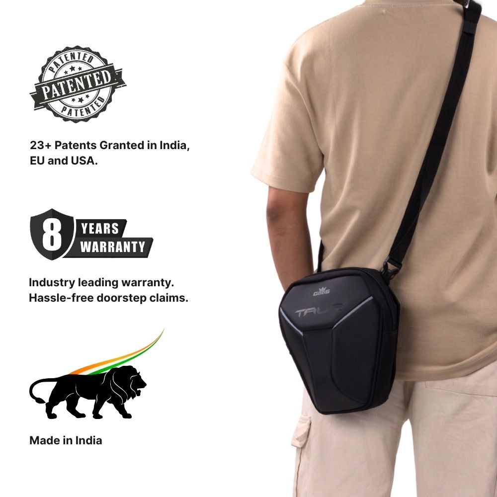 TAUR:  The Ultimate 4-in-1 Riding Gear – Thigh Bag | Waist Bag | Sling Bag | Tank Pouch - Green