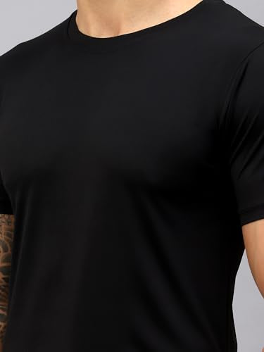 Vector X Mens Solid Crew Neck Short-Sleeve T-Shirt