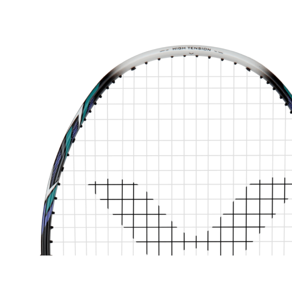 Thruster-220HII Unstrung Badminton Racket ( White/ Light Blue) - 4U/G6