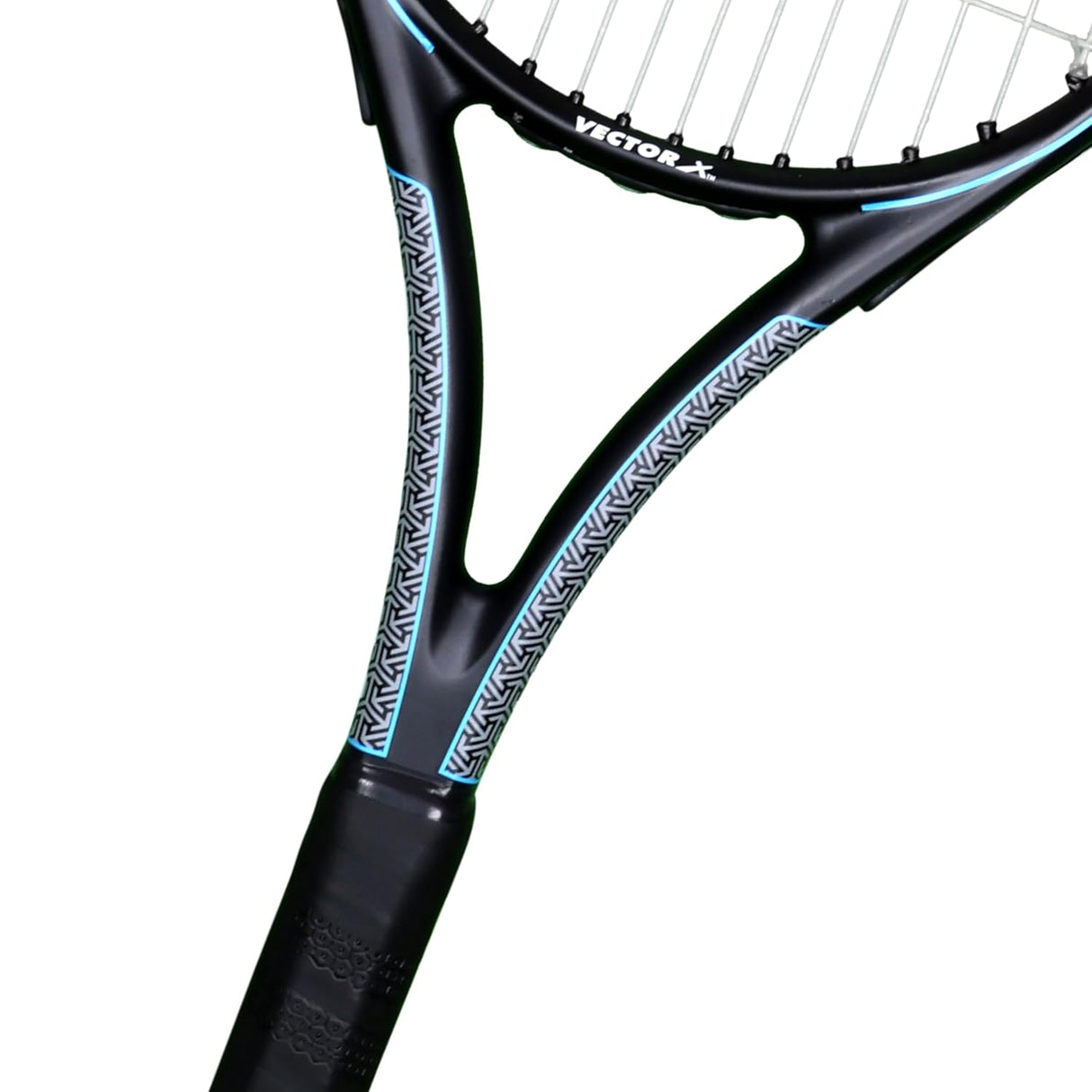Vector X Hurricane Racket High Performance Full Cover Composite Tennis Racquet for Sports Green Strung Tennis Racquet Adults