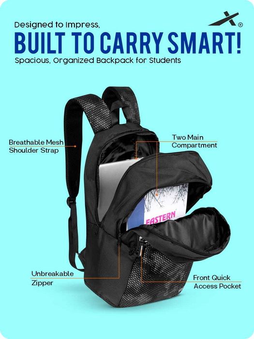 Vector X Prism Backpack/Office Bag/School Bag/College Bag/Business Bag/Travel Backpack 23 Liter Backpack