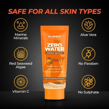 Zero Water Facewash