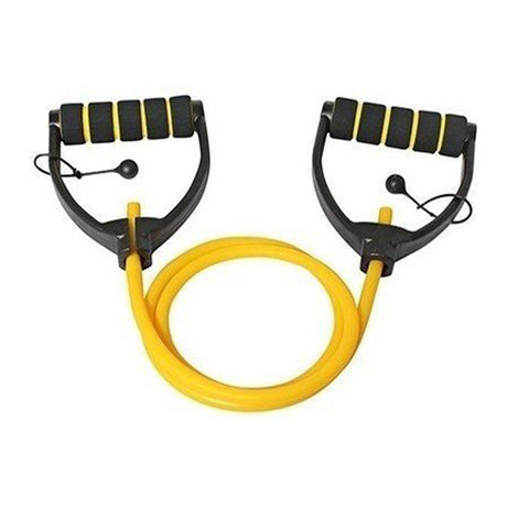 Vector X JF-1100 Resistance Tube with Foam Handles, Door Anchor for Exercise & Stretching, Suitable in Home & Gym Workout for Men & Women