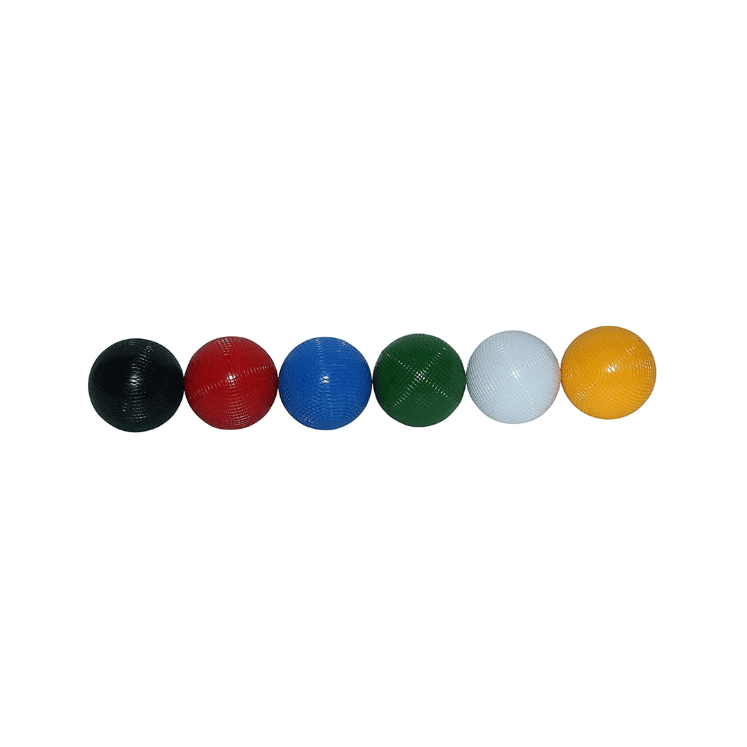 Synco Croquet Sport Diamond Croquet Set 6 Player,Professional Set with Croquet Balls and acessories (38 INCH) for Adult, Perfect for Lawn, Backyard, Parks and Gardens for Fun and Professional Games.