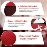 Vector X Attacker Polyester Gym Bag|Shoulder Bag|Sports Bag|Sports & Travel Bag|Duffle Bags for Men & Women|Exercise and Fitness|Black | Capacity - 20 Liter