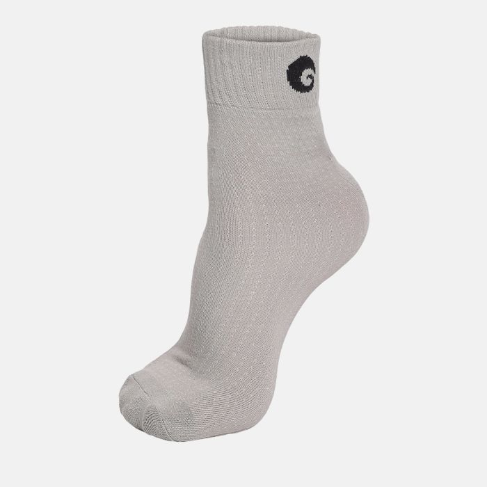 Performance Socks White Grey Black Ankle Size Pack of 6