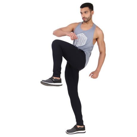 PYL Lightweight Sports Lower For Men (Navy Blue)