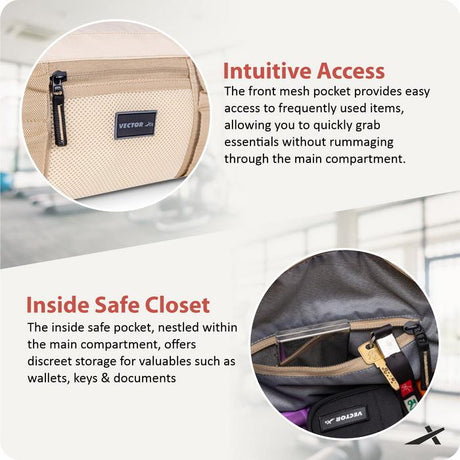 Vector X Tone UP Workout Bag for Sports, Unisex Sports Carry Bag, Adjustable Shoulder Gym Bag and Weekend Travel Bag