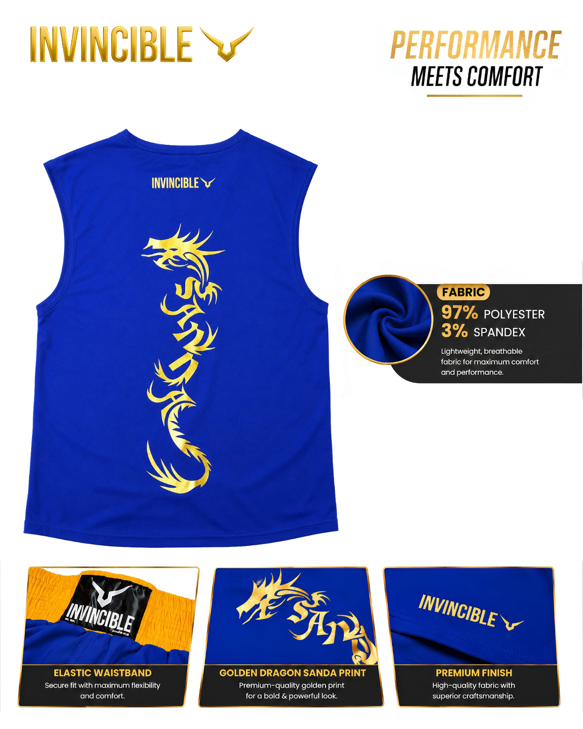 Invincible Men’s Wushu Kit