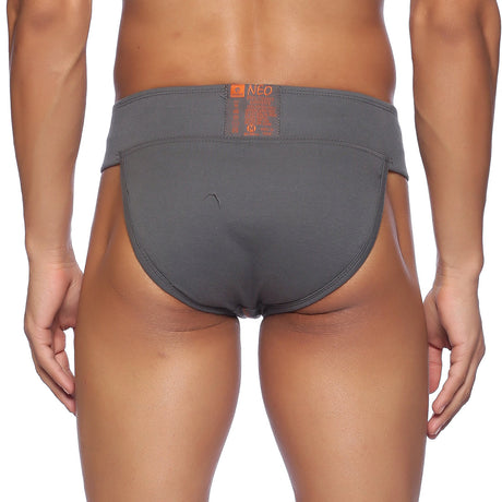 Neo Back Covered Supporter Black Navy Grey P3 | Omtex