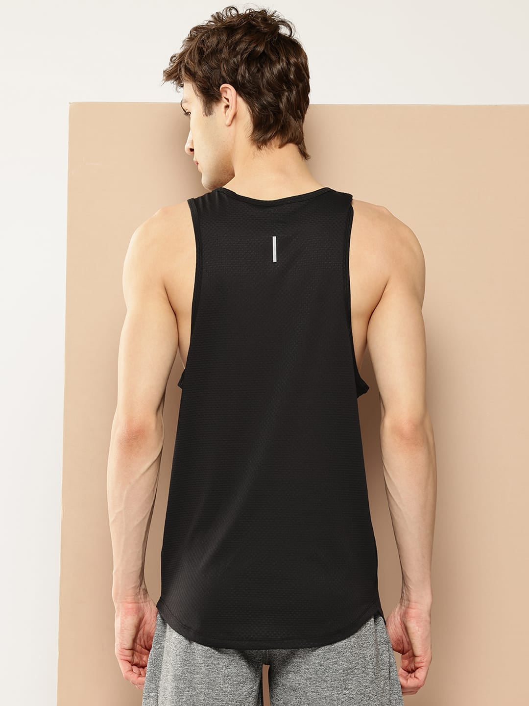 Alcis Men Black Power-Shell-Vest