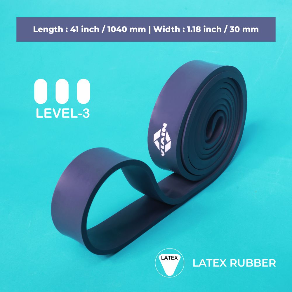 Nivia Training Power-stretch Long Loop Band Level 3