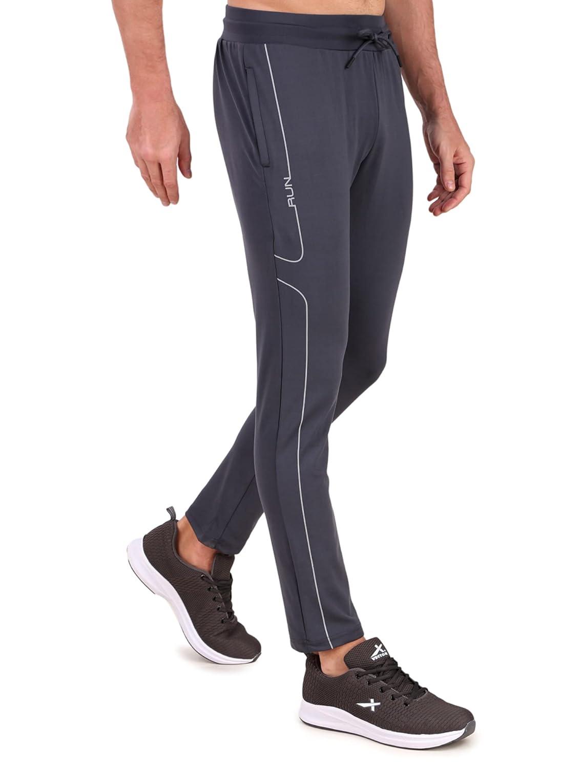VECTOR X OML-264 Men Solid Slim-Fit Track Pant