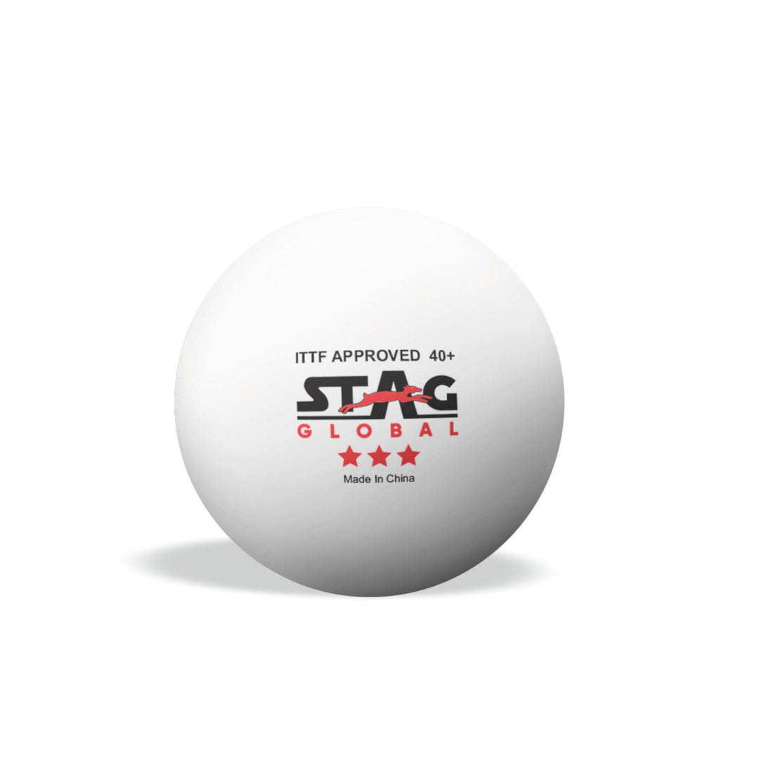 STAG GLOBAL Special Edition : Rome 2024  3 Star 40+ MM Table Tennis Ball