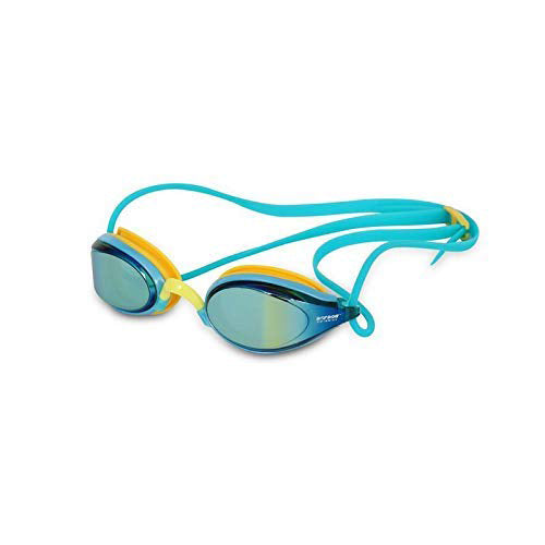 Viva Swimming VIVA-620 100% Anti Fog UV Diving Goggles|Comfortable Swim Glasses|No Leakage Clear Vision| with Adjustable Silicone Head Strap for Men Women Adult Junior (Yellow)