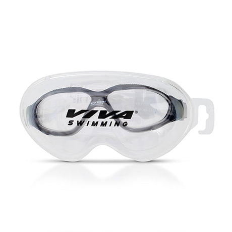 Viva Swimming VIVA-410 High Performance Mask Goggle|Anti Fog|UV Protection|With Branded Case|Unisex Adults/Boys Swimming Goggles