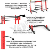 Dual Half Power Rack