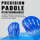 Viva Swimming HP-20 Hand Paddles with Adjustable Straps Swimming Fins|Water Sport Tools for Professional Swim Training Water Resistance Aqua Fit Gloves For Kids Boys Adults