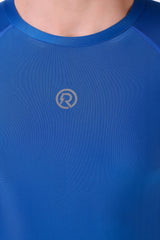 Men's Polyester Compression Tshirt Full Sleeve (Royal Blue)