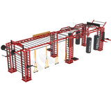 Monster Gorilla Monkey Bar Cage - 34 Ft