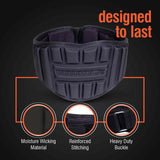 Vector X GB 100 Weightlifting Belt For Men and Women Workout Back Support for Lifting, Fitness, Cross Training and Workout Back Support for Powerlifitng, Squats