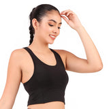 Vector X OSB-280 Women's Yoga Stretchable Sports bra and Tight Short Combo