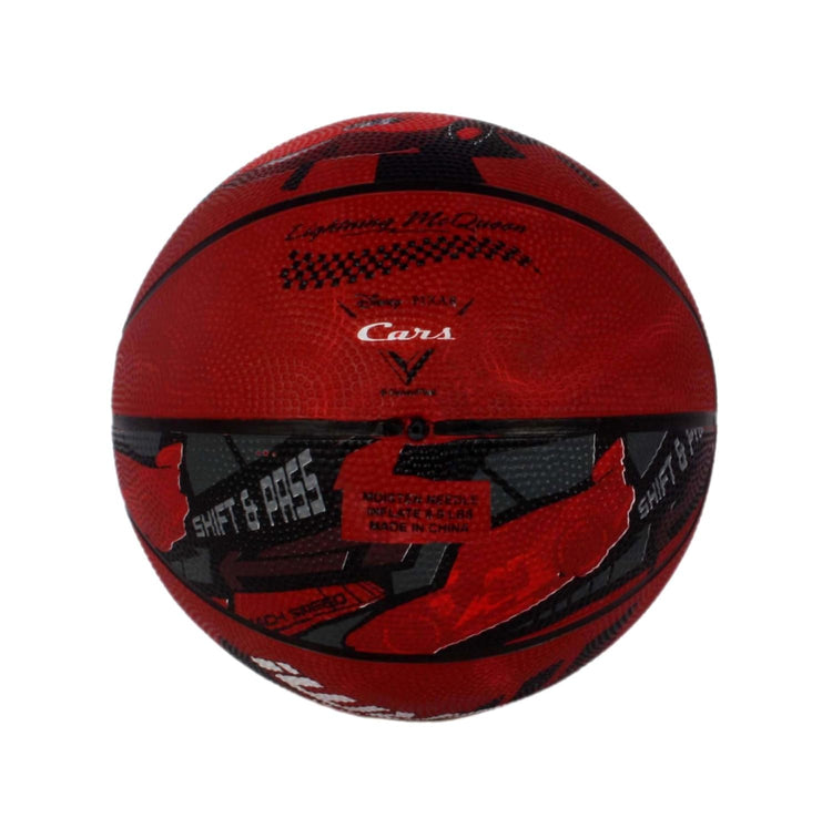 STAG GLOBAL Disney Cars Basketball, Junior Size 7 (Red)