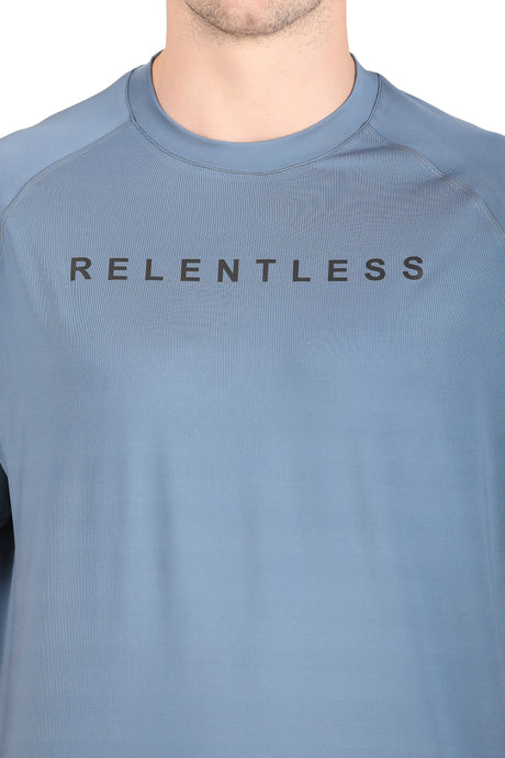 Men's Oversize Sportswear Tshirt (Slate Blue)