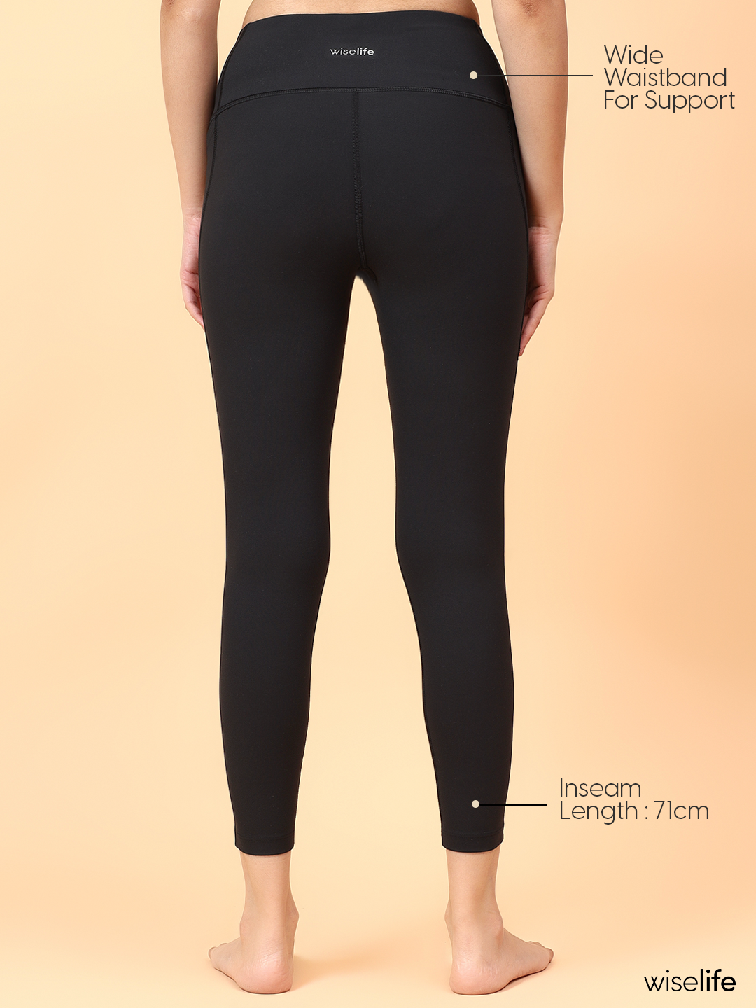 Active Fitted Leggings (Black)