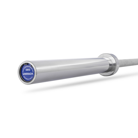 The Weightlifting Training Barbell, 20 KG, Men's - Built for Oly Lifts Unrack | KIBI SPORTS