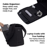Zarc X: 22L Anti-Theft Laptop Backpack for 15.6” Laptops | Secure & Sleek Design